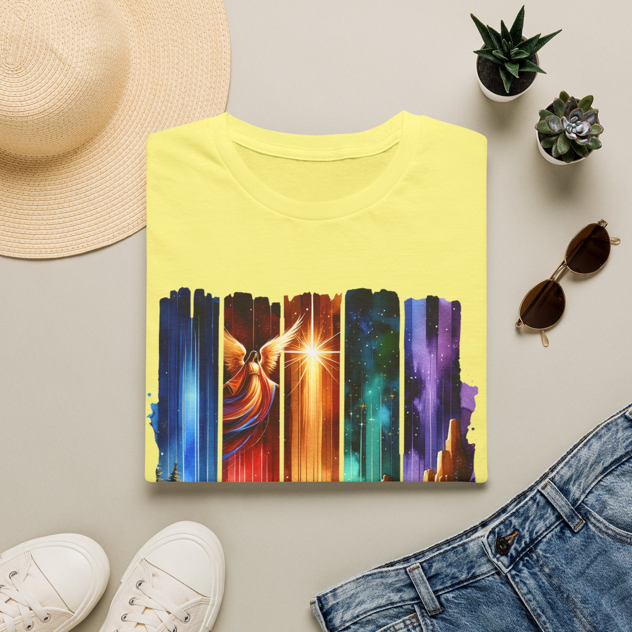 Vibrant Fantasy T-Shirt, Colorful Graphic Tee, Unisex Art Shirt, Great Gift for Fans, Unique Casual Wear, The King is Born Shirt