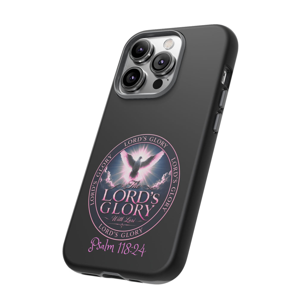 Christian Phone Case – "Lord's Glory with Lori" Dove Design Tough Case (Protective Phone Cover)