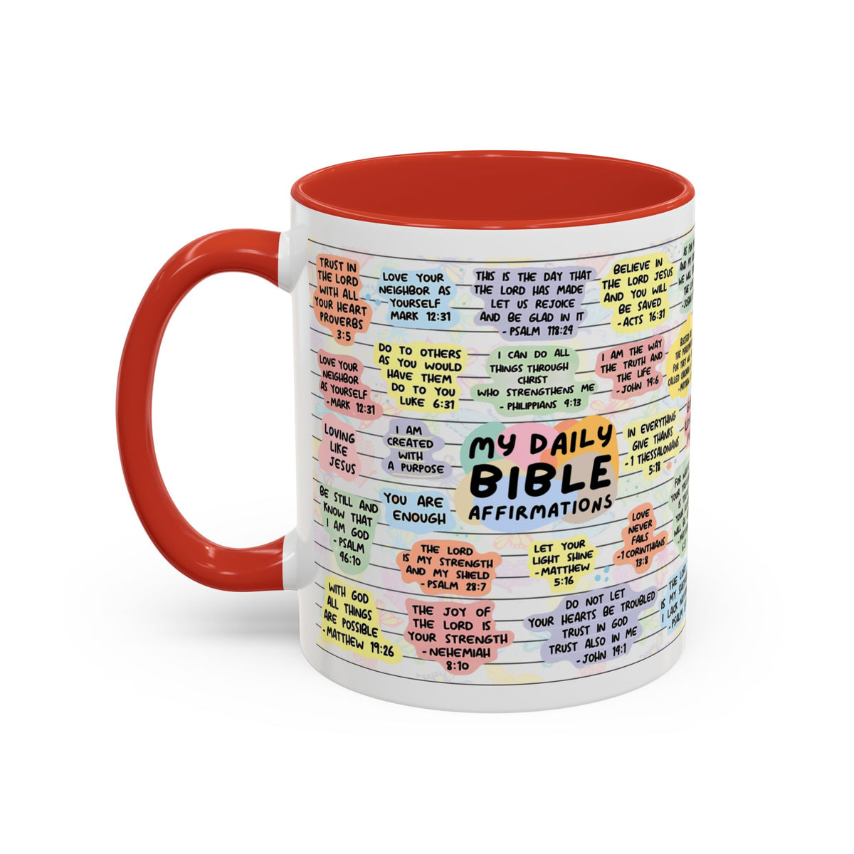 My Daily Bible Affirmations Coffee Mug 15oz/11oz