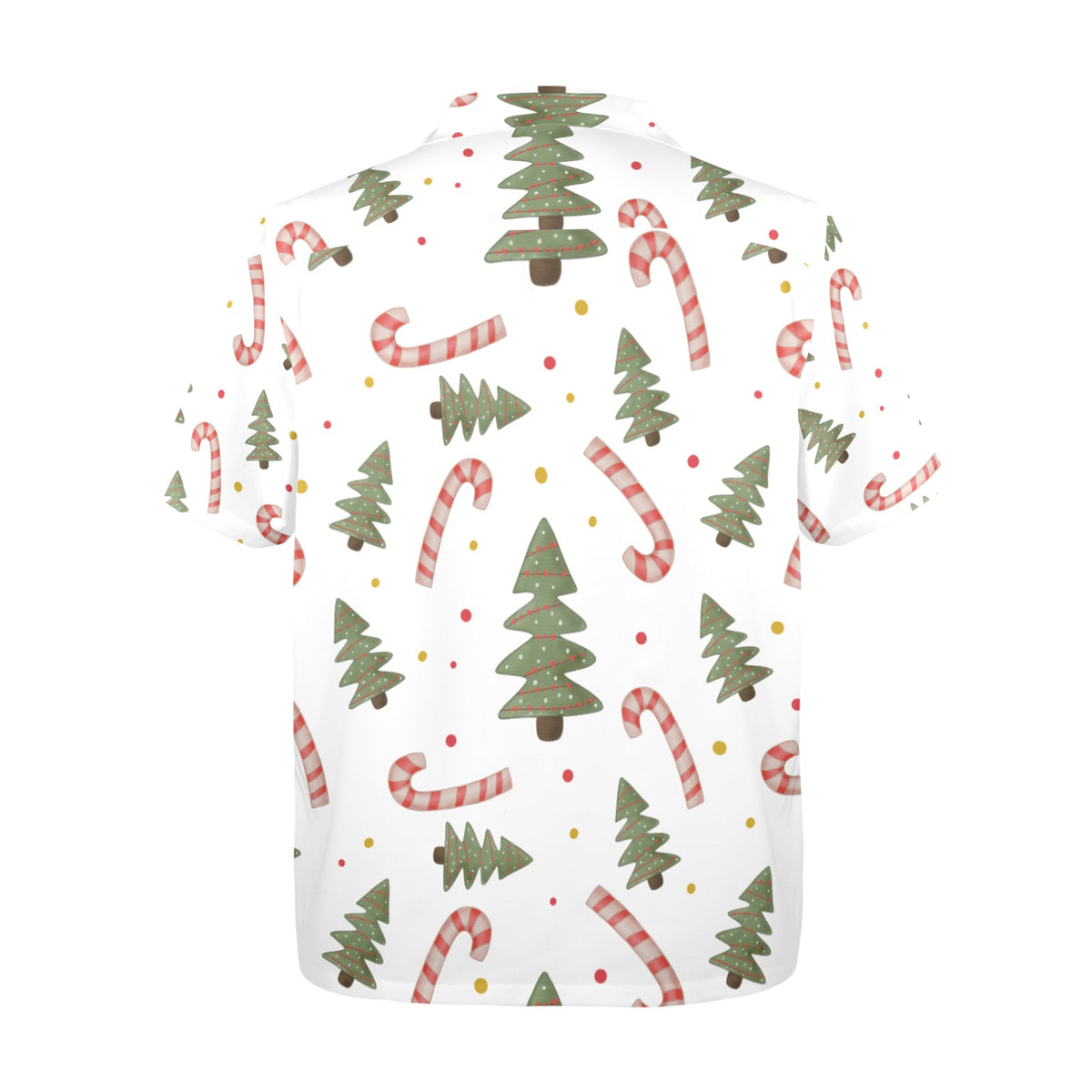 Men's All Over Print Christmas Shirt Made In USA Ships to USA Only