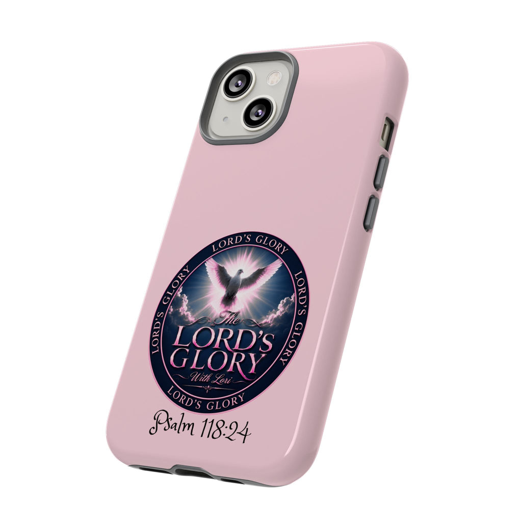 Christian Phone Case – "Lord's Glory with Lori" Dove Design Tough Case (Protective Phone Cover)