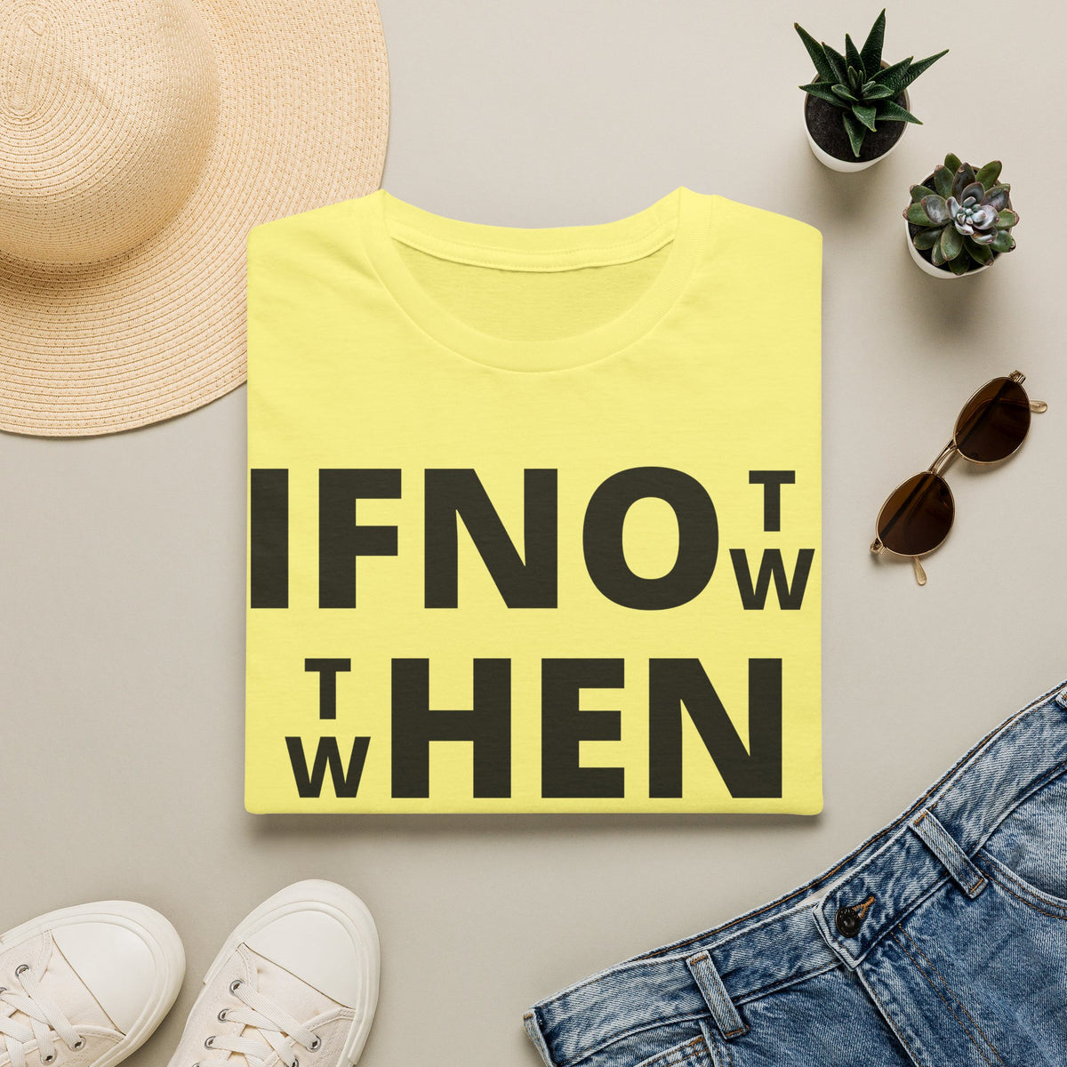 If Not Now Then When T-Shirt | Isaiah 55:6 Scripture Tee
