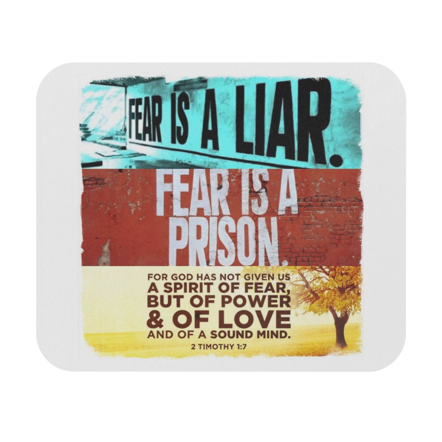 FEAR is a LIAR - Mouse Pad (Rectangle)