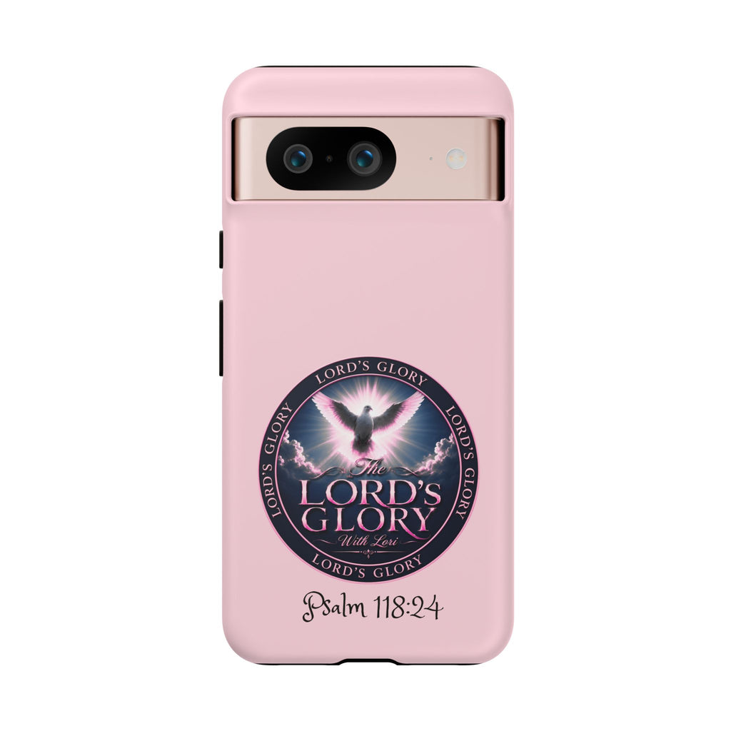 Christian Phone Case – "Lord's Glory with Lori" Dove Design Tough Case (Protective Phone Cover)