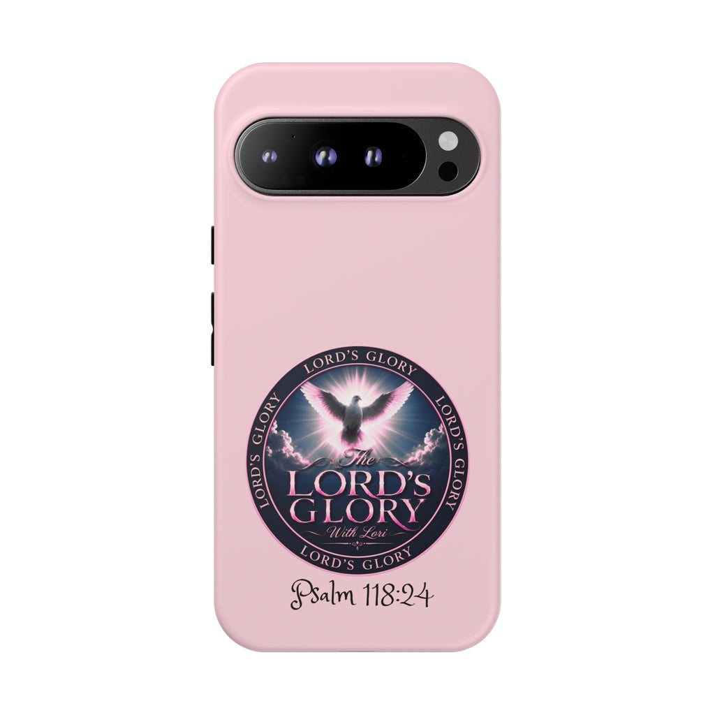 Christian Phone Case – "Lord's Glory with Lori" Dove Design Tough Case (Protective Phone Cover)