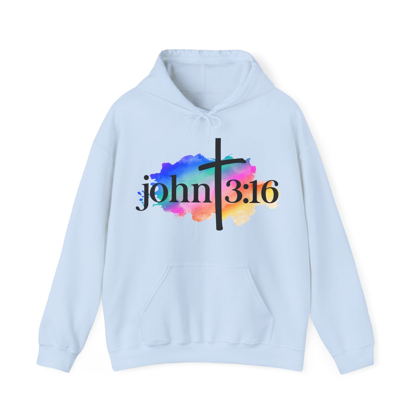 JOHN 3:16 - Unisex Heavy Blend Hooded Sweatshirt