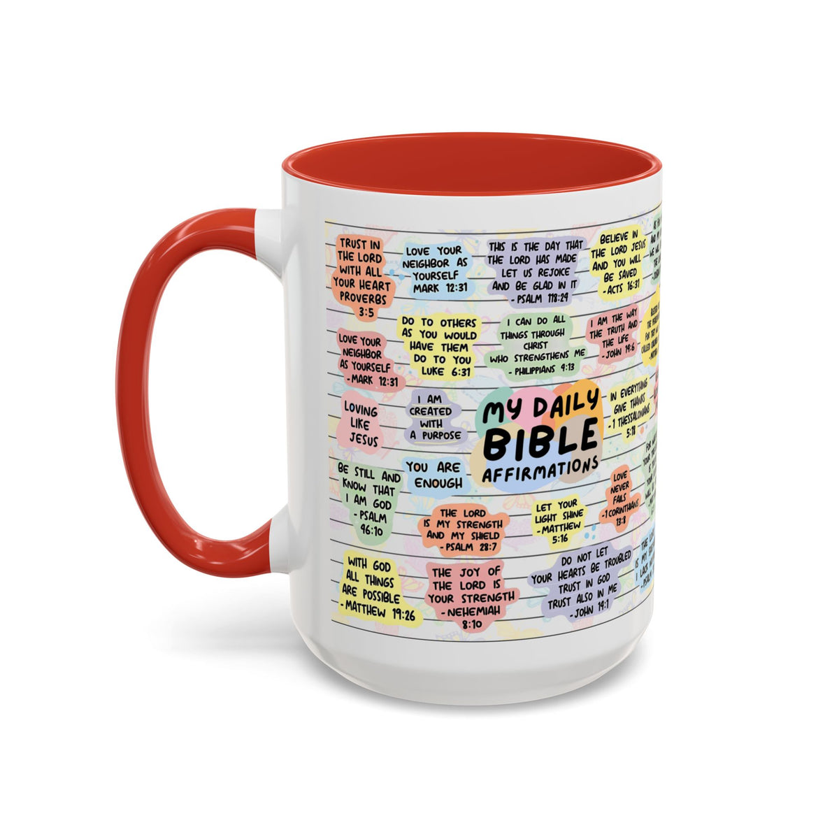My Daily Bible Affirmations Coffee Mug 15oz/11oz