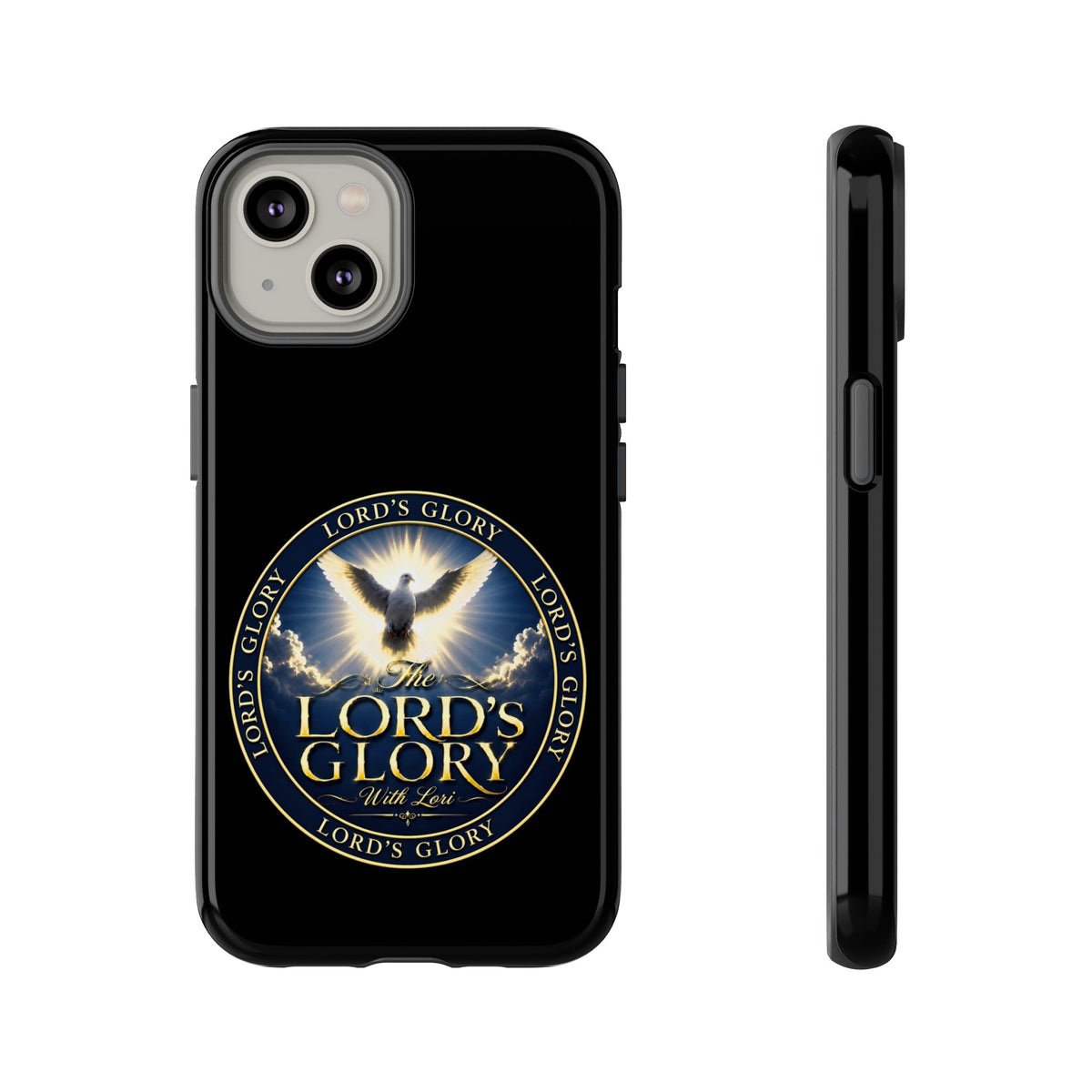 Lord's Glory with Lori Christian Phone Case — Dove & Light Religious iPhone Cover