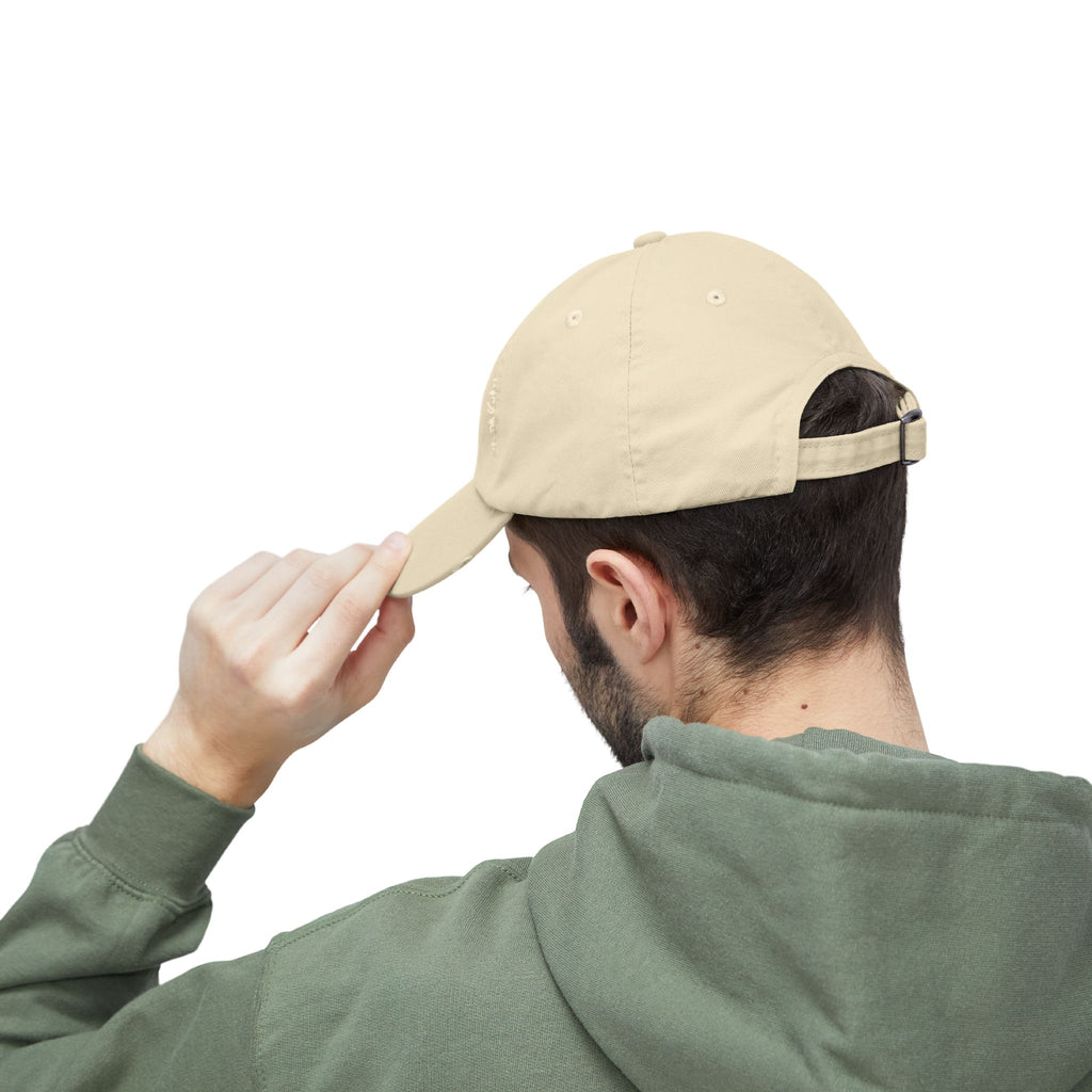 Distressed Cap — "Walkin' on Sunshine" Retro Sunshine Baseball Hat Psalm 118:24