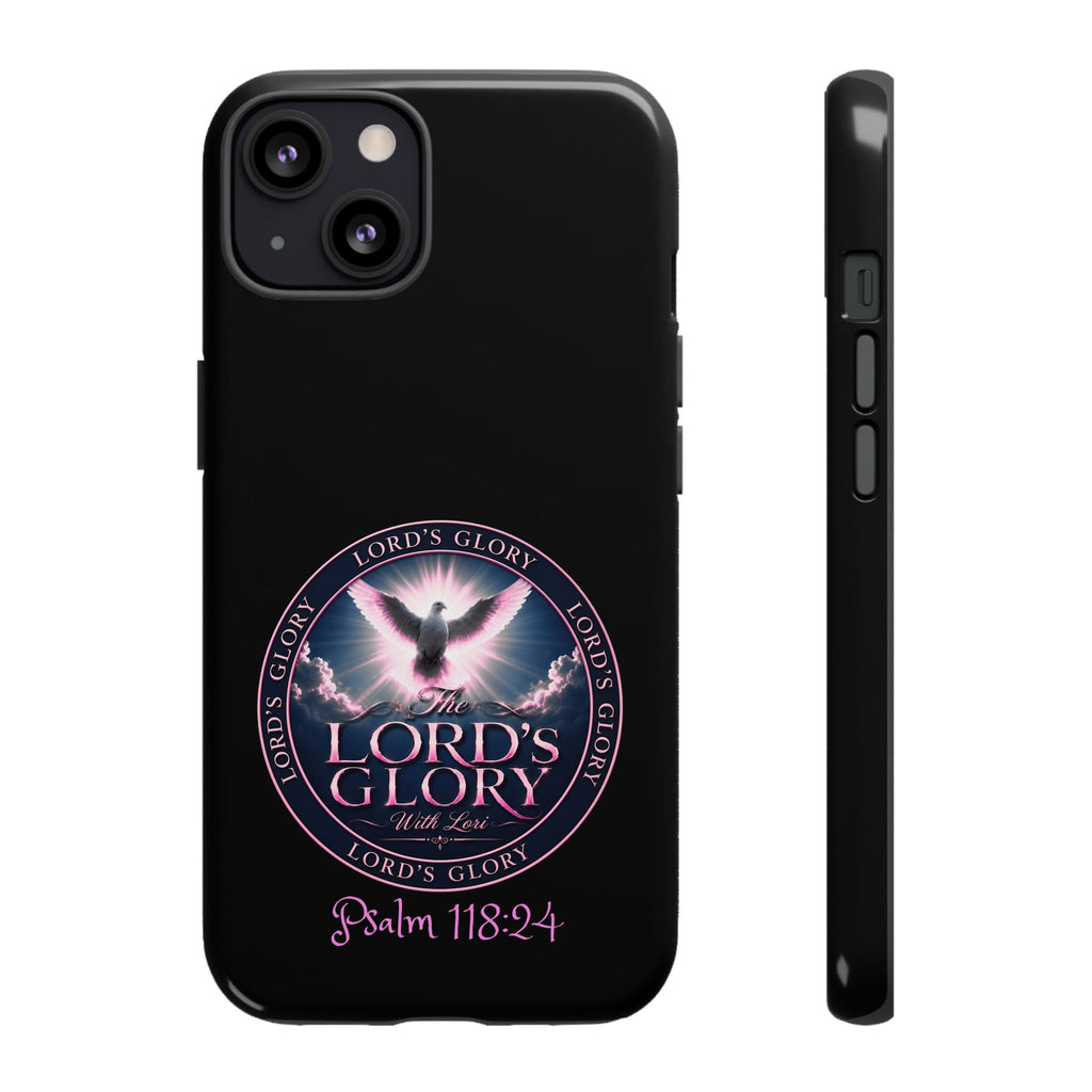 Christian Phone Case – "Lord's Glory with Lori" Dove Design Tough Case (Protective Phone Cover)