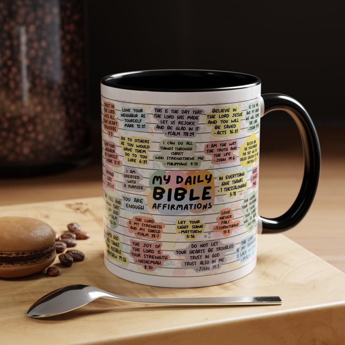 My Daily Bible Affirmations Coffee Mug 15oz/11oz