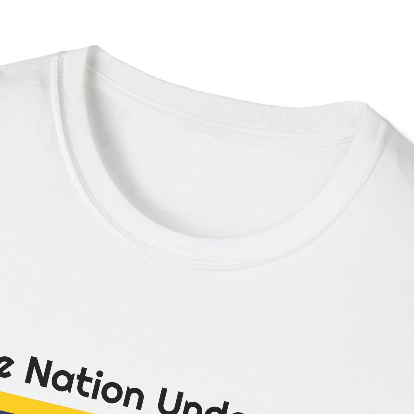 Pledge of Allegiance One Nation Under GOD! Unisex Softstyle T-Shirt