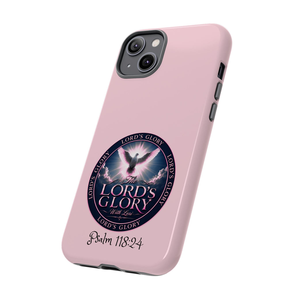 Christian Phone Case – "Lord's Glory with Lori" Dove Design Tough Case (Protective Phone Cover)