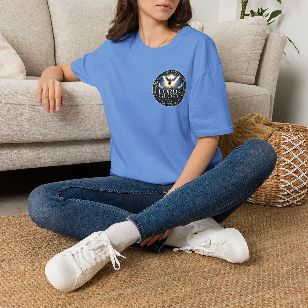 Lord's Glory with Lori Dove T‑Shirt — Christian Faith Logo Tee