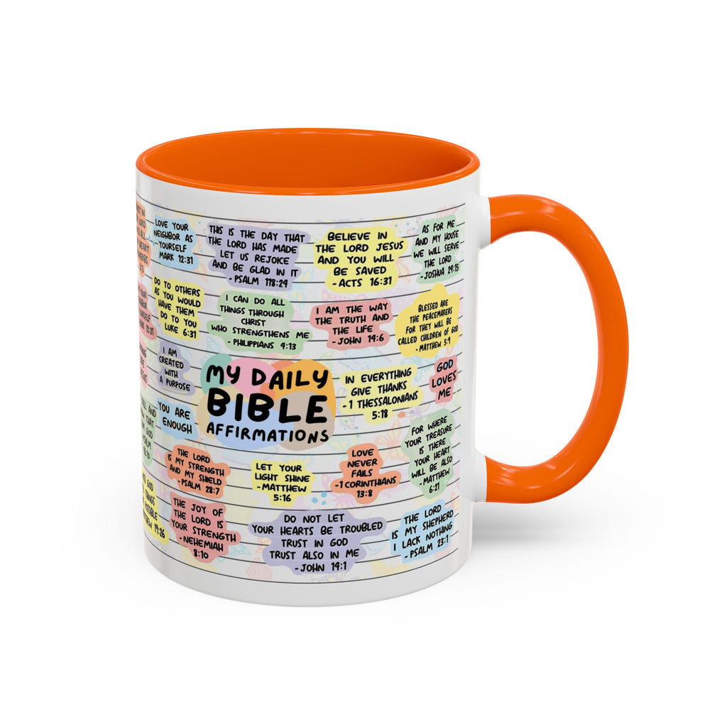 My Daily Bible Affirmations Coffee Mug 15oz/11oz