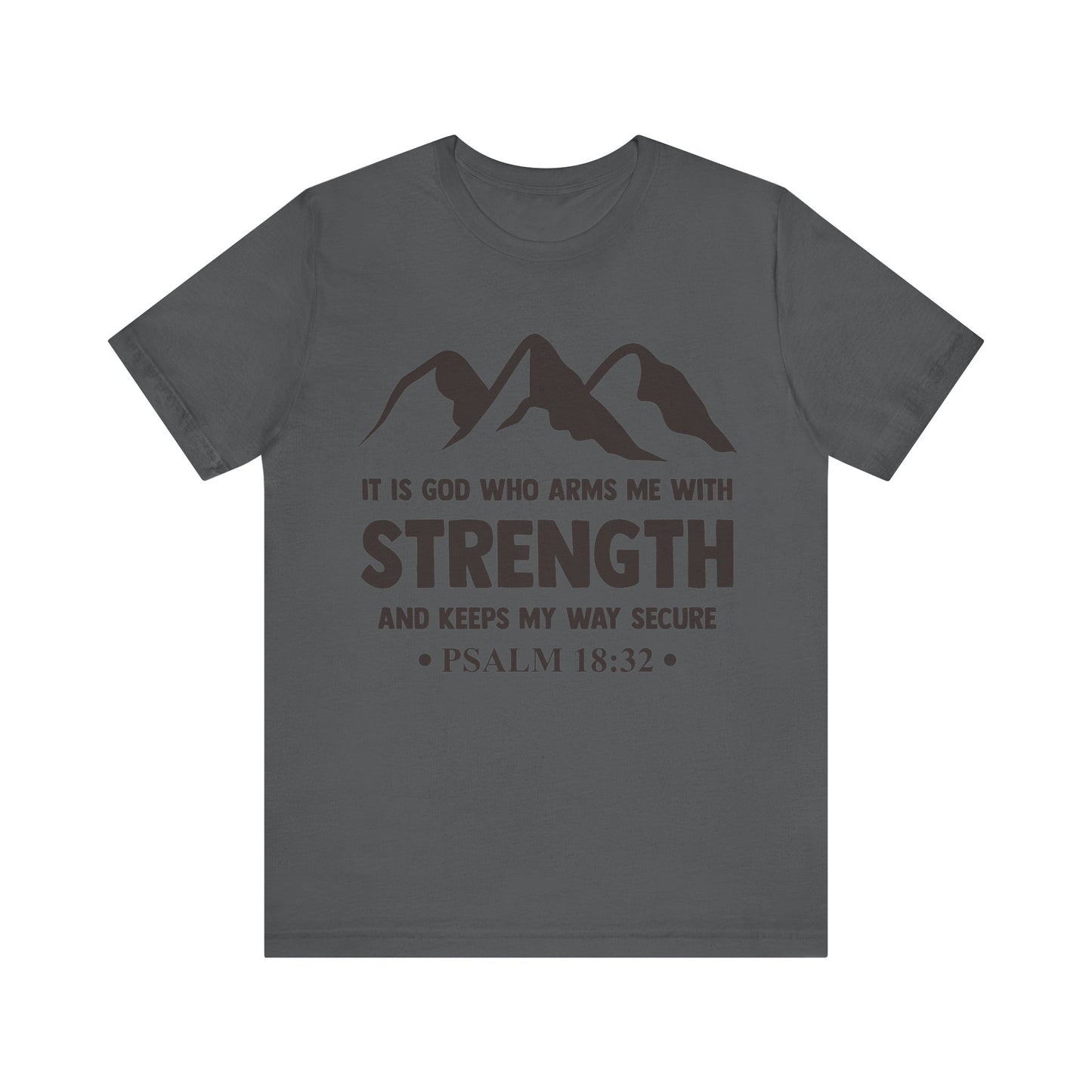 Strength in GOD - Unisex Jersey Short Sleeve Tee