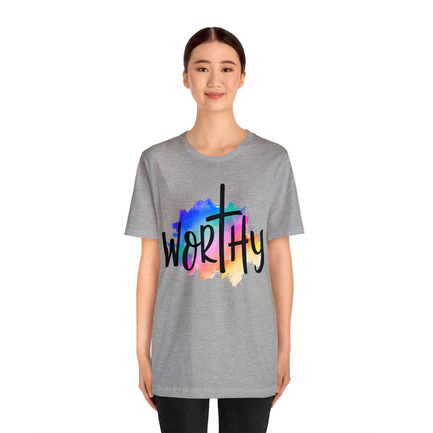 Worthy Worthy Worthy - Unisex Jersey Short Sleeve Tee