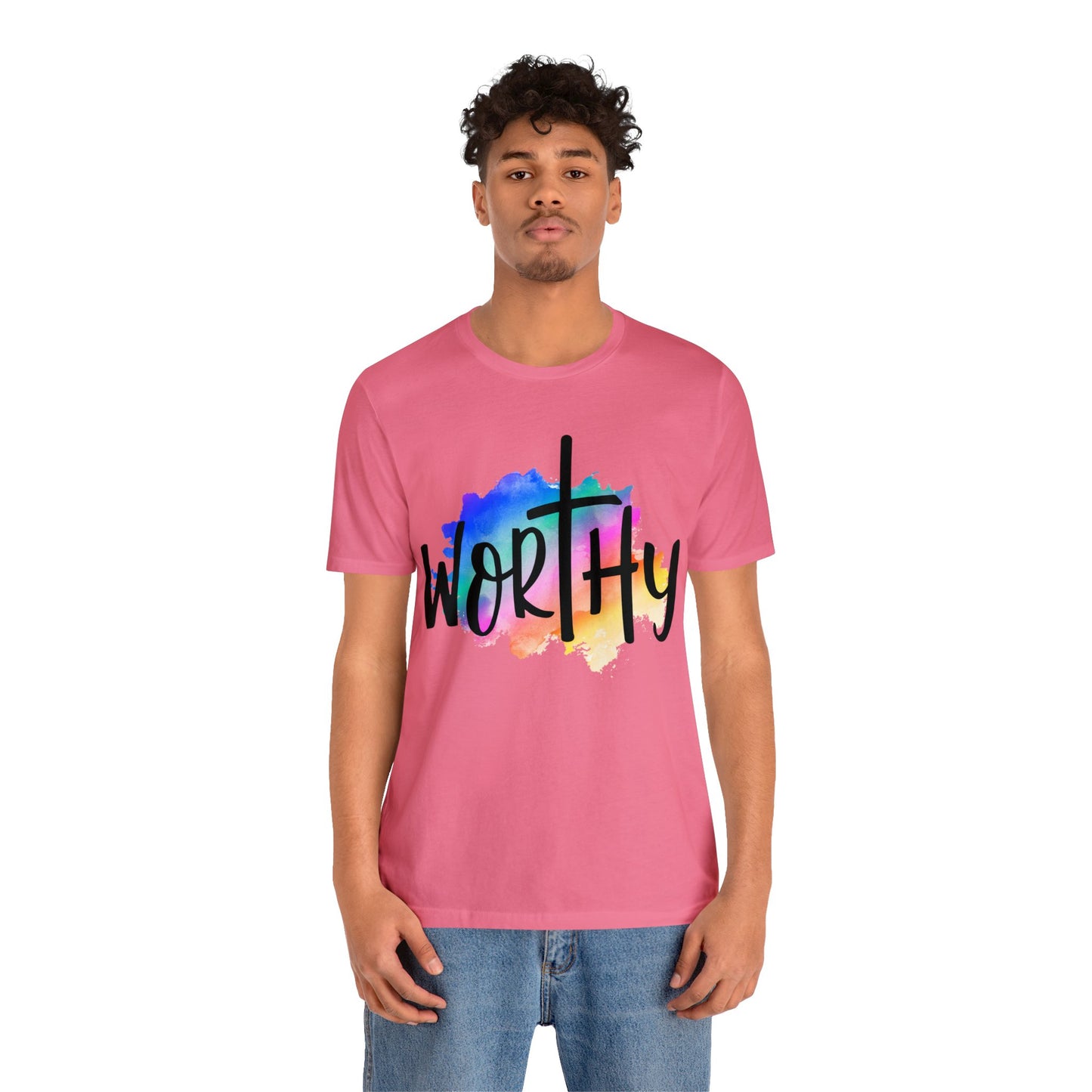 Worthy Worthy Worthy - Unisex Jersey Short Sleeve Tee