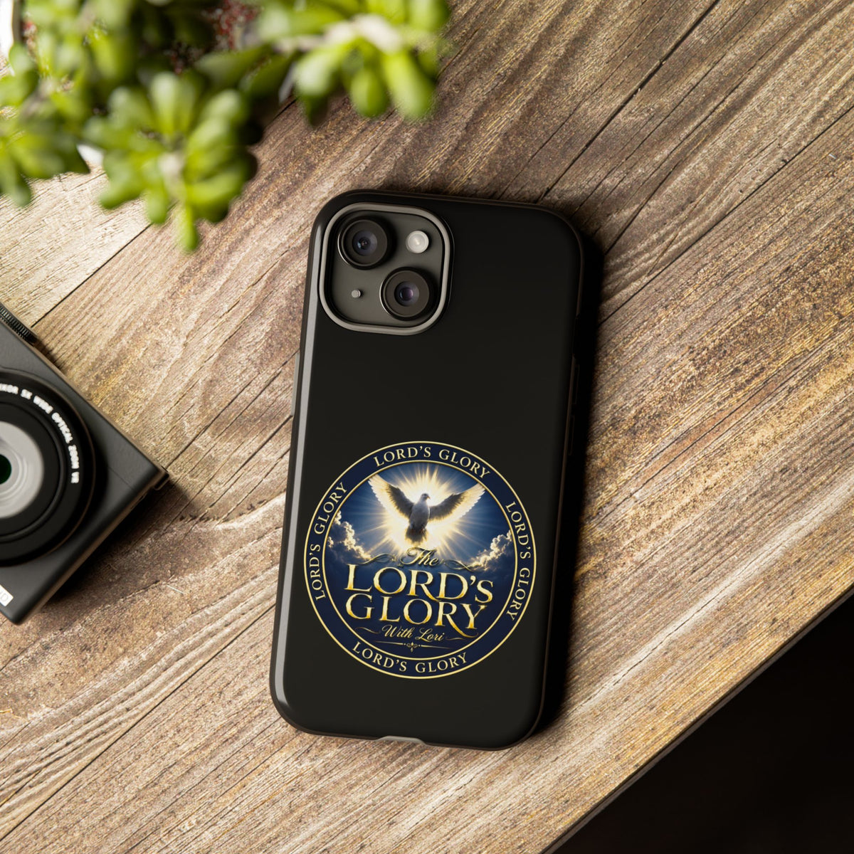 Lord's Glory with Lori Christian Phone Case — Dove & Light Religious iPhone Cover