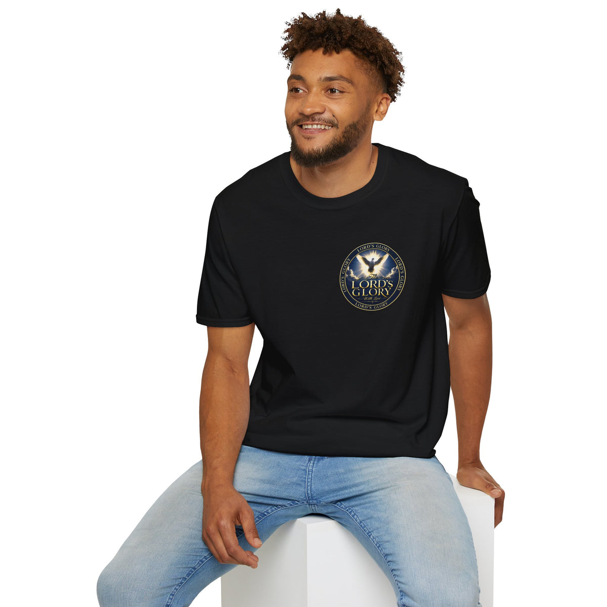 Lord's Glory with Lori Dove T‑Shirt — Christian Faith Logo Tee