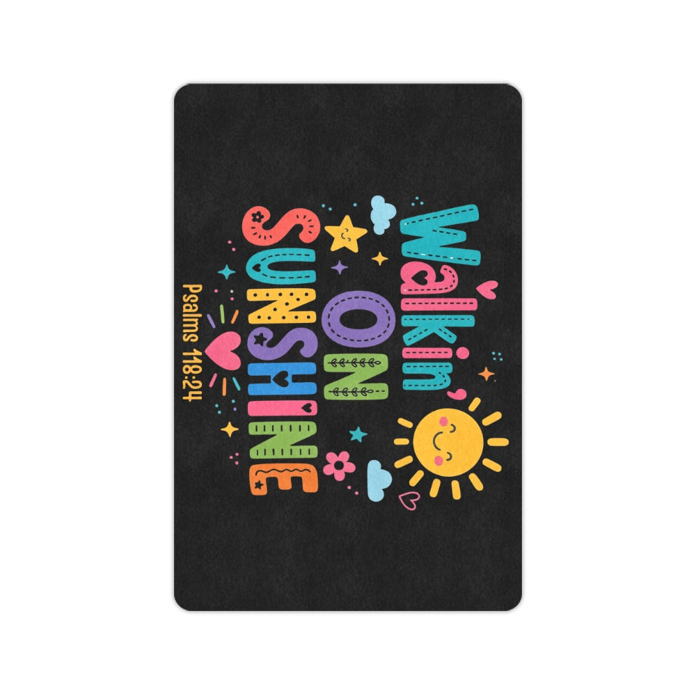 Walking on Sunshine Doormat 23.6"x15.7"  Made In USA