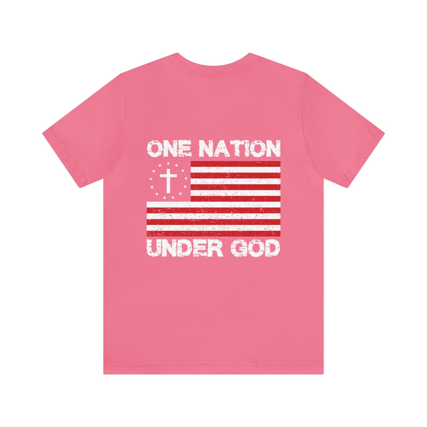 One Nation Under GOD - Unisex Jersey Short Sleeve Tee