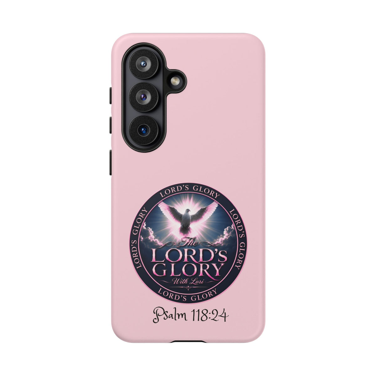 Christian Phone Case – "Lord's Glory with Lori" Dove Design Tough Case (Protective Phone Cover)