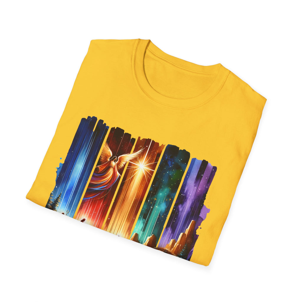 Vibrant Fantasy T-Shirt, Colorful Graphic Tee, Unisex Art Shirt, Great Gift for Fans, Unique Casual Wear, The King is Born Shirt