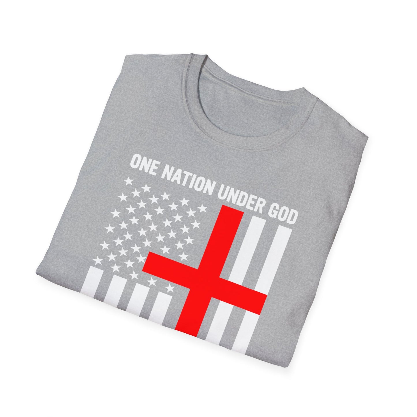 One Nation Under GOD - Unisex Softstyle T-Shirt