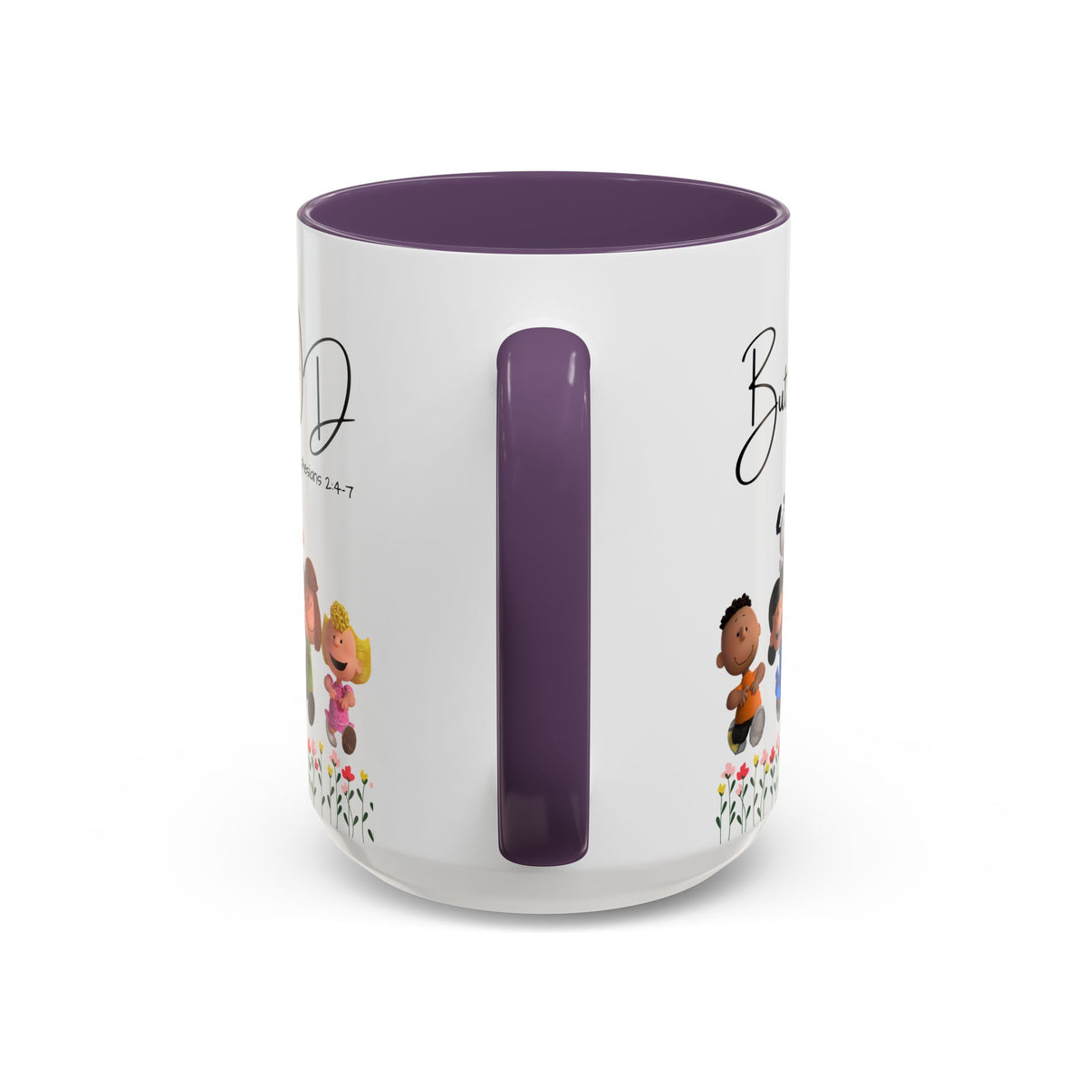 But God Scripture Coffee Mug — Genesis 50:20 Inspirational Heart Accent Mug (11/15oz)