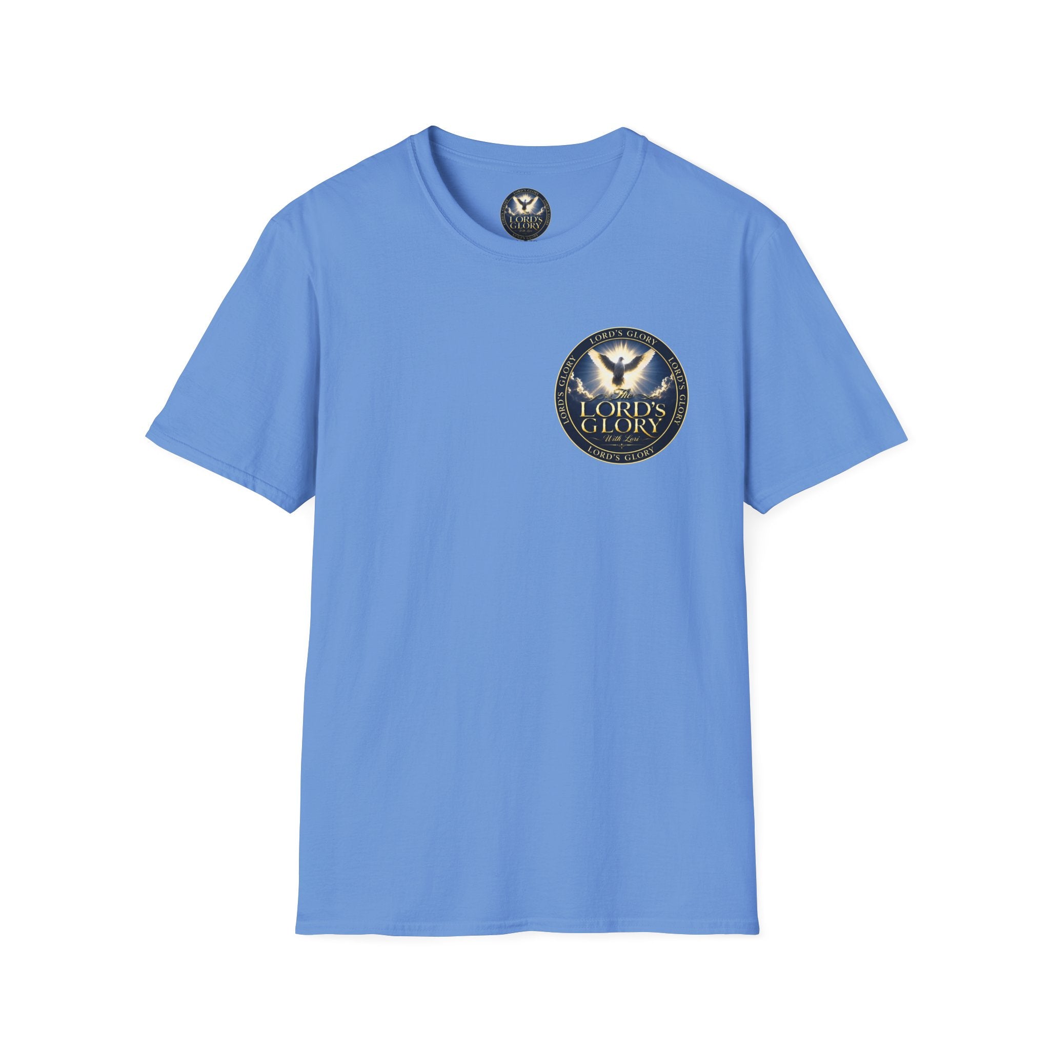 Lord's Glory with Lori Dove T‑Shirt — Christian Faith Logo Tee