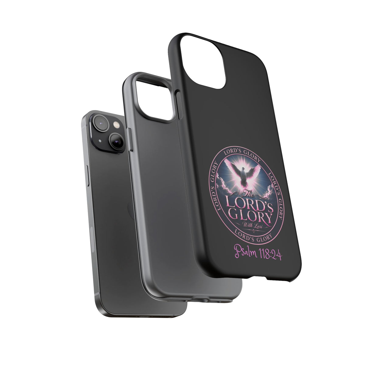 Christian Phone Case – "Lord's Glory with Lori" Dove Design Tough Case (Protective Phone Cover)