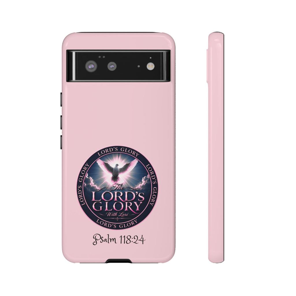 Christian Phone Case – "Lord's Glory with Lori" Dove Design Tough Case (Protective Phone Cover)