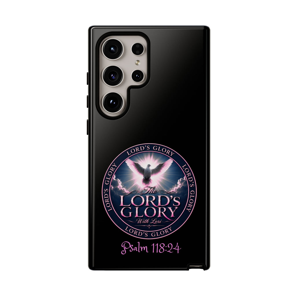 Christian Phone Case – "Lord's Glory with Lori" Dove Design Tough Case (Protective Phone Cover)