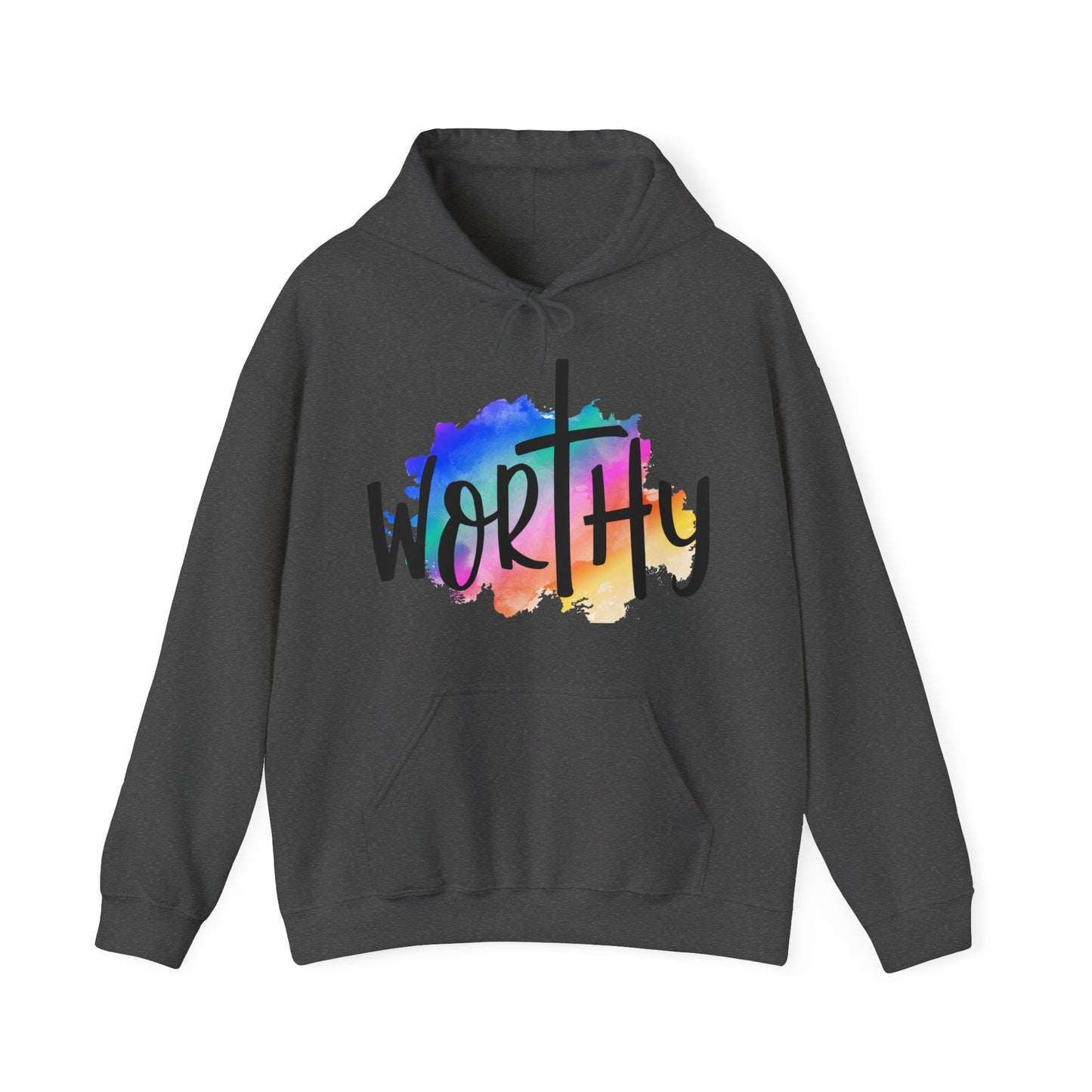 Worthy Worthy Worthy - Unisex Heavy Blend Hooded Sweatshirt