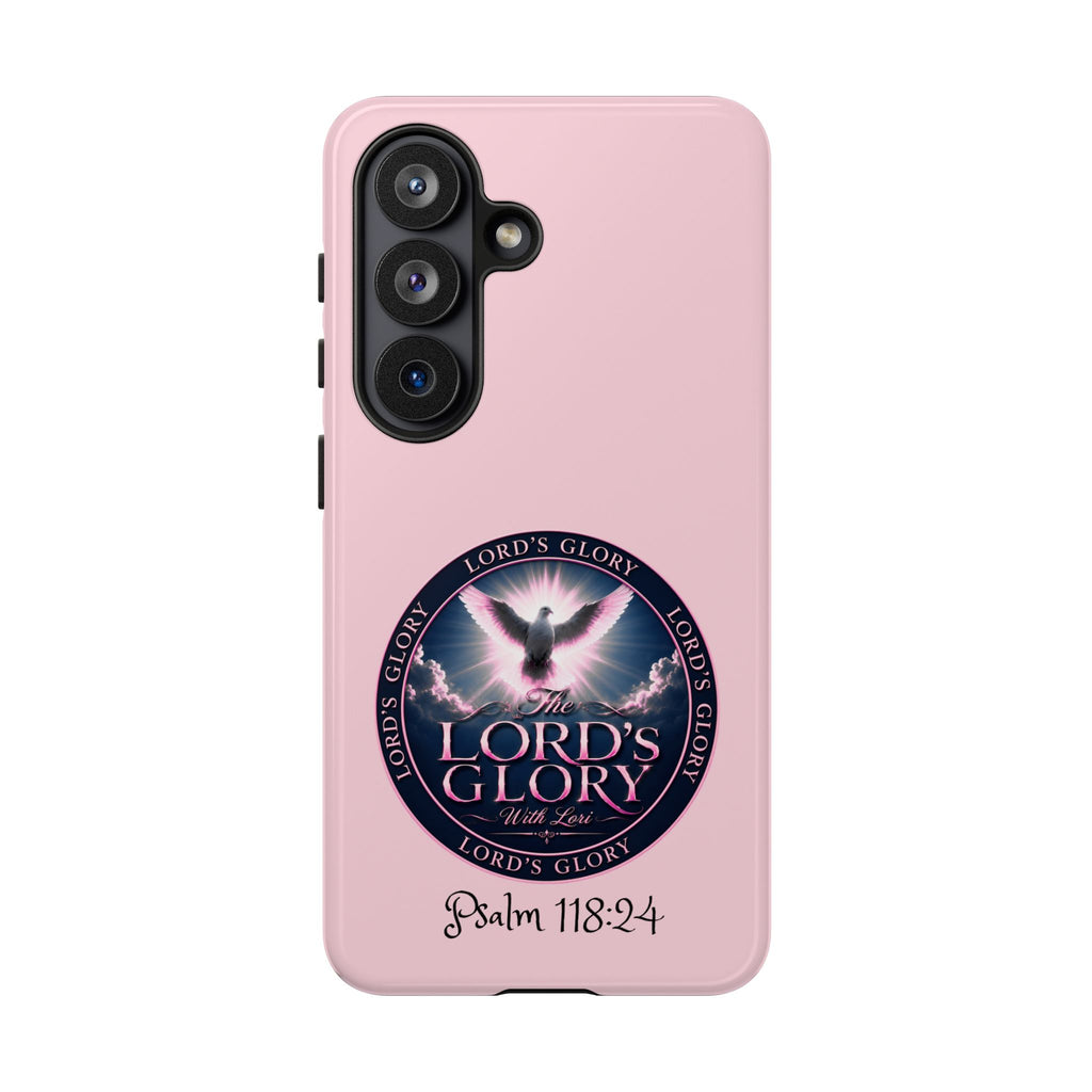 Christian Phone Case – "Lord's Glory with Lori" Dove Design Tough Case (Protective Phone Cover)
