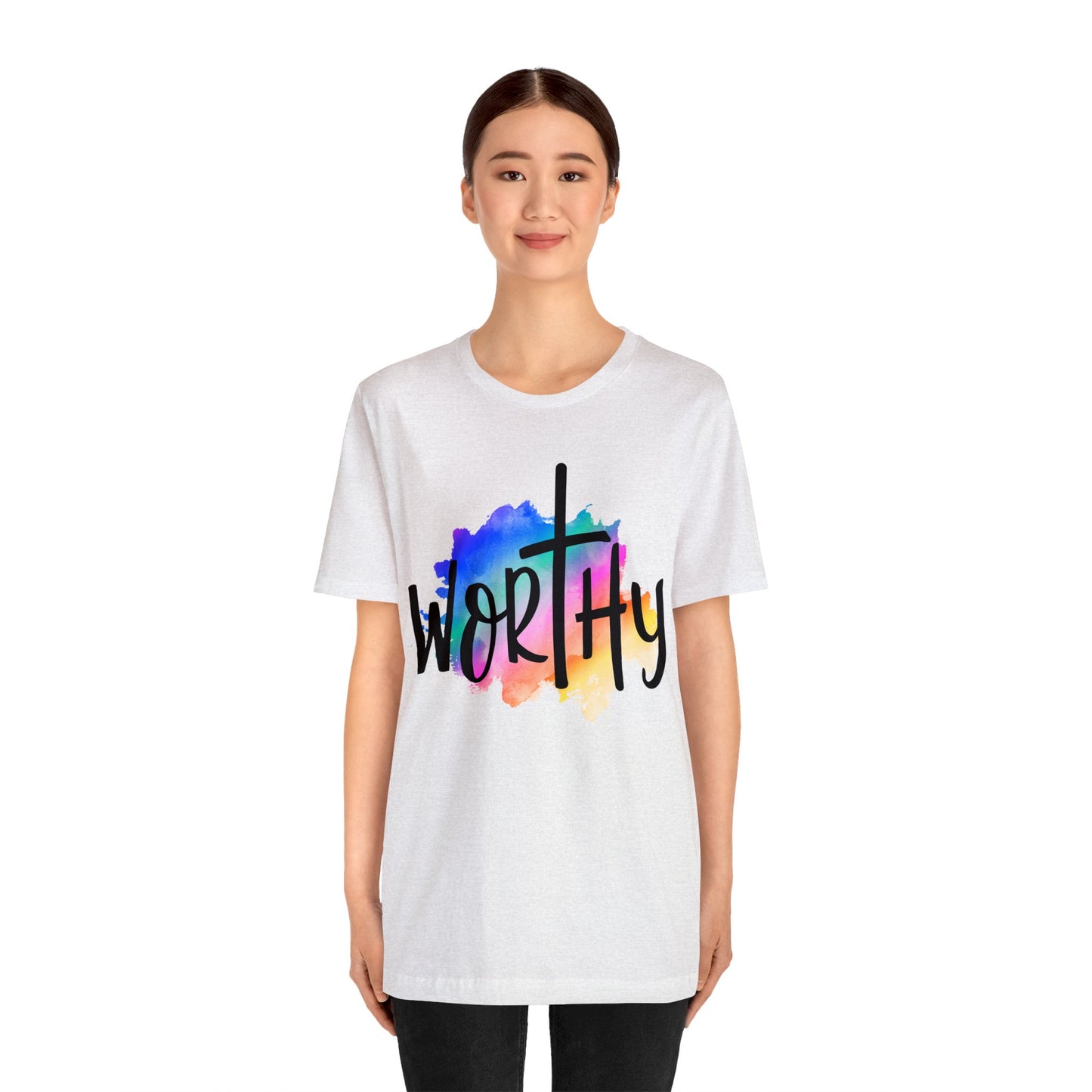 Worthy Worthy Worthy - Unisex Jersey Short Sleeve Tee