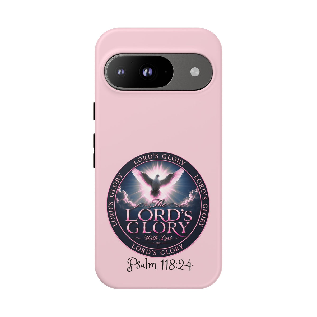 Christian Phone Case – "Lord's Glory with Lori" Dove Design Tough Case (Protective Phone Cover)