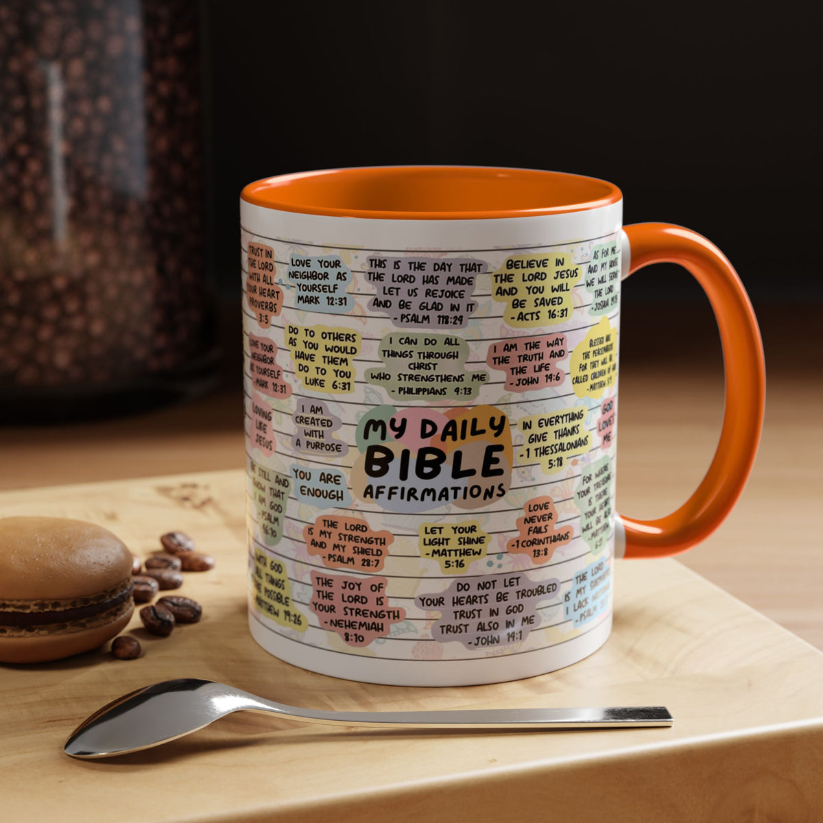 My Daily Bible Affirmations Coffee Mug 15oz/11oz