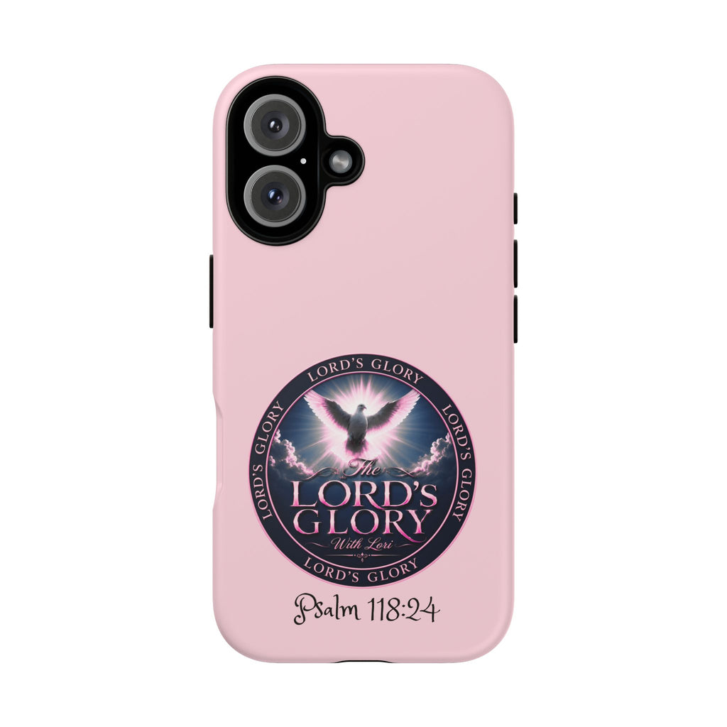 Christian Phone Case – "Lord's Glory with Lori" Dove Design Tough Case (Protective Phone Cover)