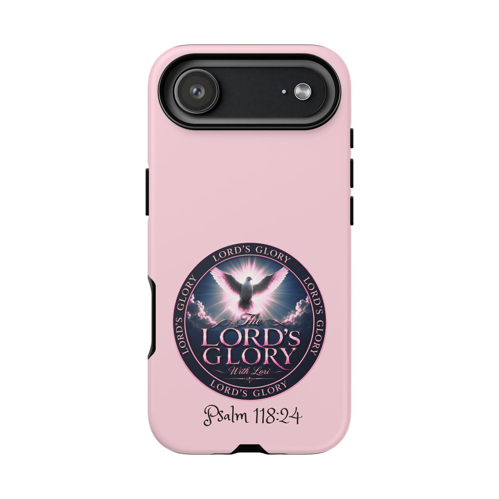 Christian Phone Case – "Lord's Glory with Lori" Dove Design Tough Case (Protective Phone Cover)