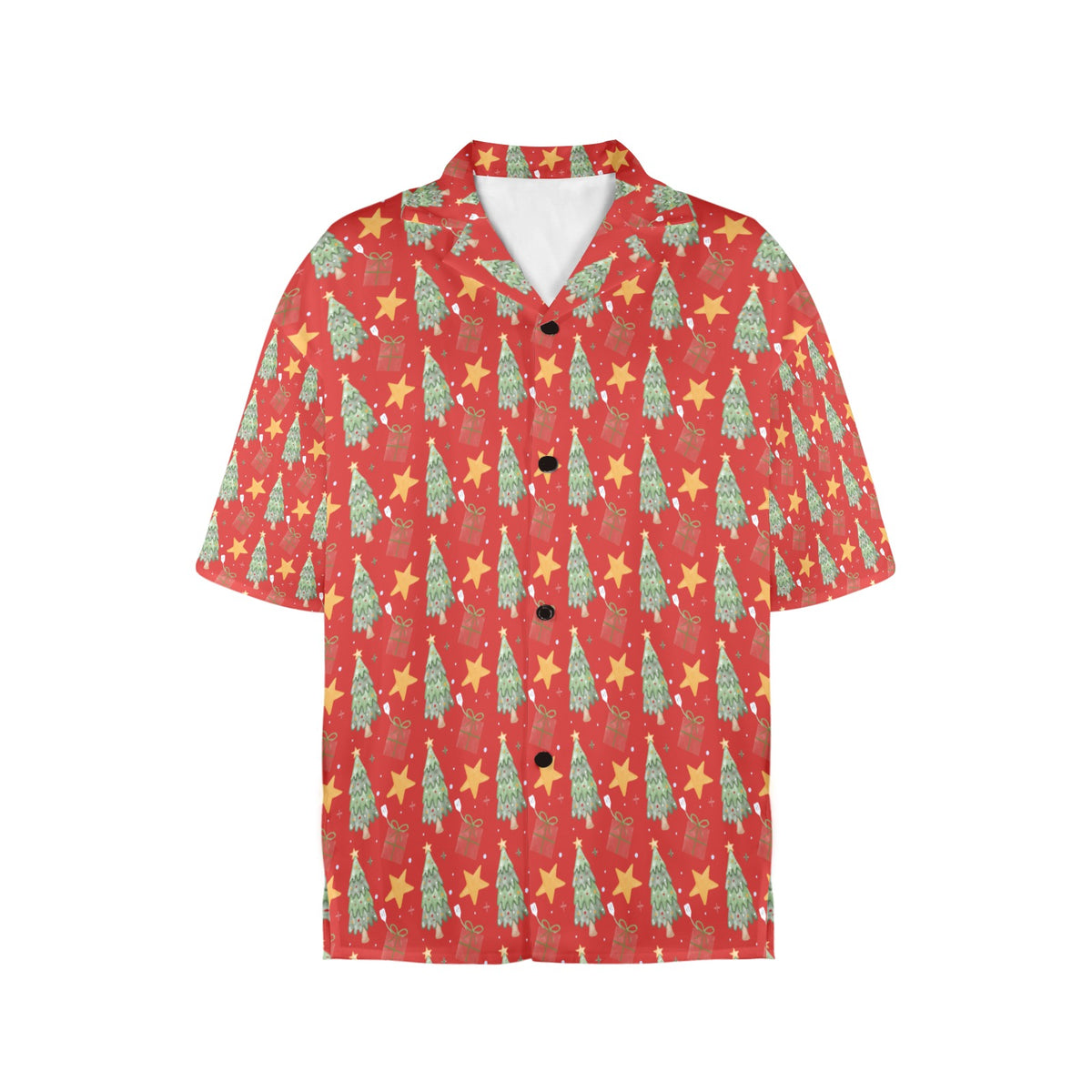 Women's All Over Print Christmas Shirt Made in USA