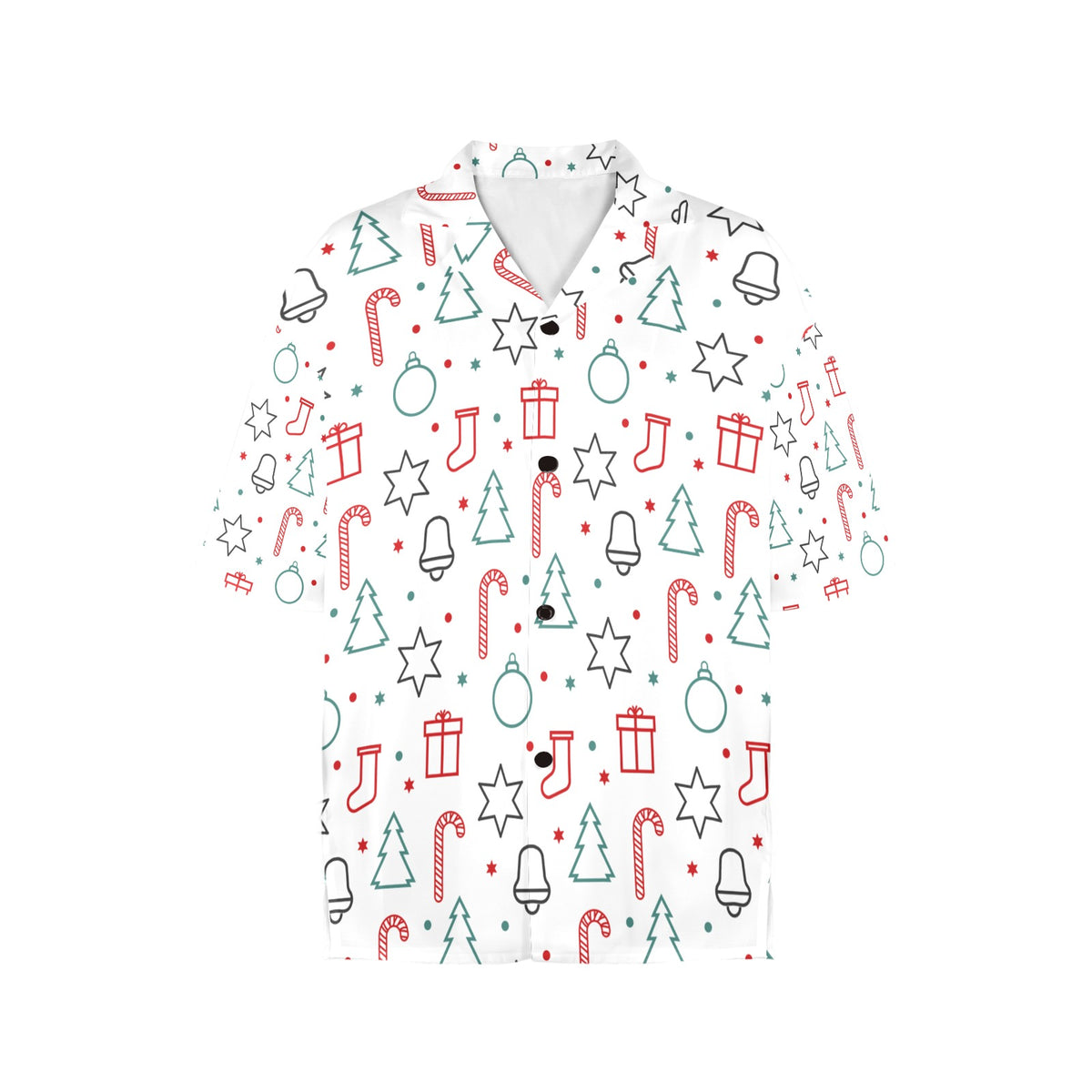 Women's All Over Print Christmas Shirt （Made in USA，Ships to USA Only）