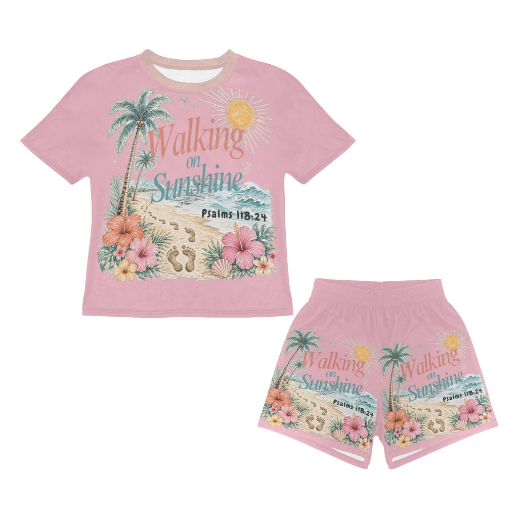 Little Girls' Short Pajama Set (Sets 01)