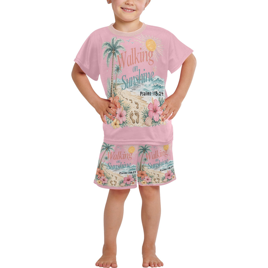 Little Girls' Short Pajama Set (Sets 01)