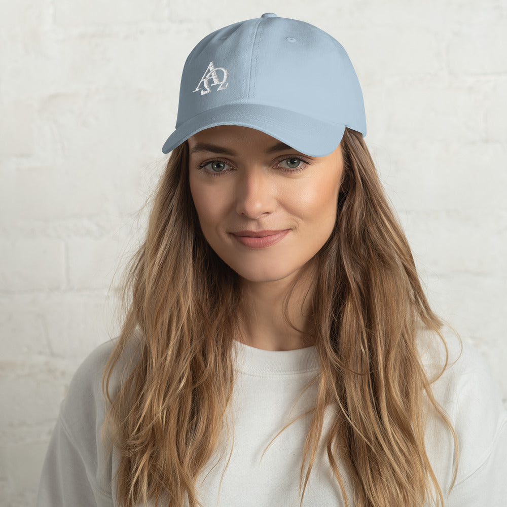 Alpha and Omega Jesus Cap Mom and Dad Hat