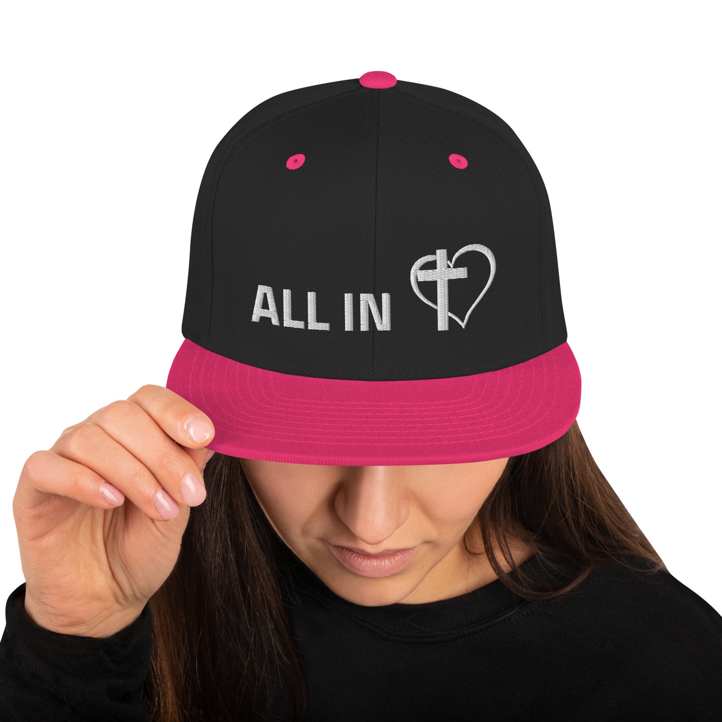 ALL IN with JESUS Christ - Snapback Hat