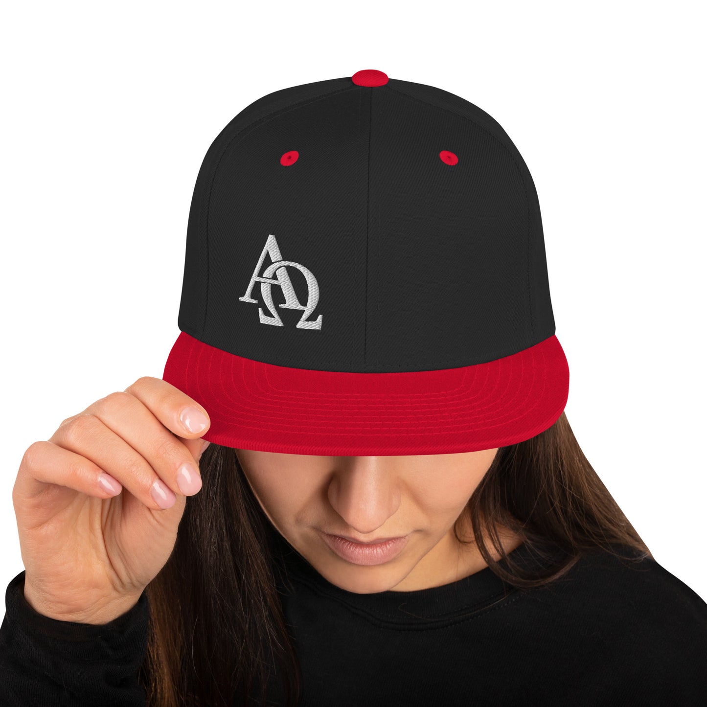 Alpha and Omega Jesus Snapback Hat / Cap