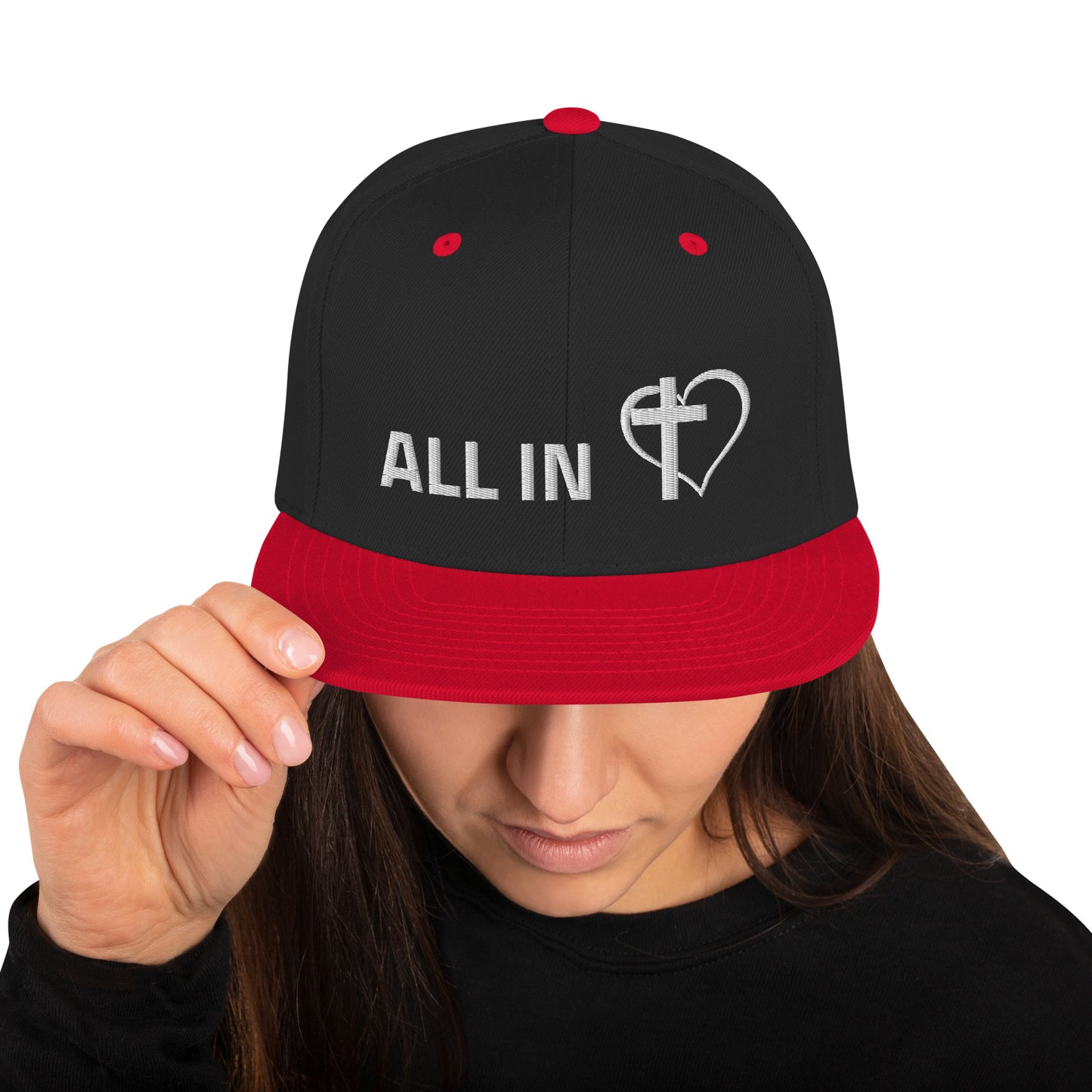 ALL IN with JESUS Christ - Snapback Hat