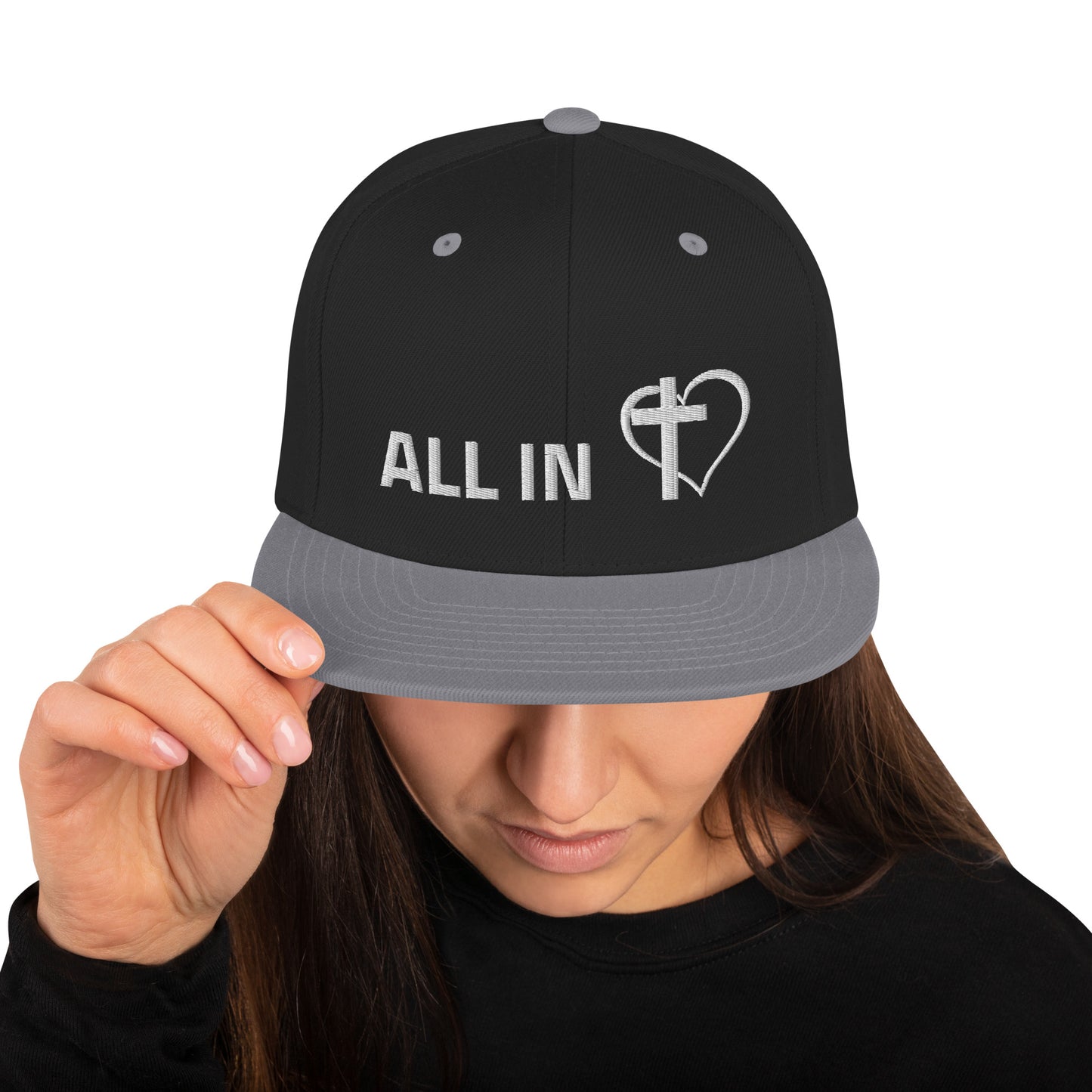 ALL IN with JESUS Christ - Snapback Hat